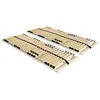 Image de Sommiers à lattes sans matelas 2 pcs avec 28 lattes 90x200 cm