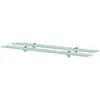 Image de vidaXL Schappen zwevend 2 st 90x10 cm 8 mm glas3051500