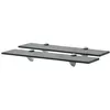 Image de vidaXL Schappen zwevend 2 st 50x10 cm 8 mm glas3051504