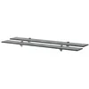 Image de vidaXL Schappen zwevend 2 st 90x10 cm 8 mm glas3051508