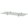 Image de vidaXL Schappen zwevend 2 st 60x10 cm 8 mm glas3051513
