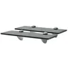 Image de vidaXL Schappen zwevend 2 st 30x20 cm 8 mm glas3051526