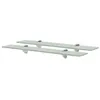 Image de vidaXL Schappen zwevend 2 st 60x20 cm 8 mm glas3051537