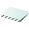 Image de vidaXL Schappen 2 st 20x20 cm glas transparant3051544