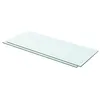 Image de Panneaux d étagère 2 pcs Verre Transparent 60x20 cm