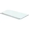Image de Panneaux d étagère 2 pcs Verre Transparent 60x25 cm