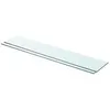 Image de vidaXL Schappen 2 st 80x15 cm glas transparant3051573