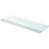 Image de vidaXL Schappen 2 st 90x25 cm glas transparant3051580