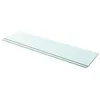Image de vidaXL Schappen 2 st 100x25 cm glas transparant3051585