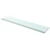 Image de vidaXL Schappen 2 st 110x20 cm glas transparant3051589