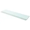 Image de vidaXL Schappen 2 st 110x25 cm glas transparant3051590