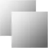 Image de vidaXL Wandspiegels 2 st vierkant 50x50 cm glas3051622