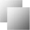 Image de vidaXL Wandspiegels 2 st vierkant 60x60 cm glas3051624