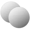 Image de Miroir mural - VIDAXL - Rond - 60 cm - Verre - 2 pièces