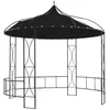 Image de vidaXL Prieel rond 300x290 cm antraciet310031