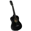Image de Guitare classique de débutants et enfants Noir 1 2 34