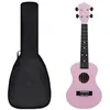 Image de Jeu de ukulélé soprano avec sac pour enfants Rose 23
