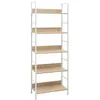 Image de Bibliothèque à 5 niveaux chêne 60x27,6x158,5 cm bois ingénierie