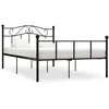 Image de vidaXL Bedframe metaal zwart 160x200 cm284527
