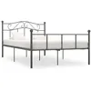 Image de vidaXL Bedframe metaal grijs 160x200 cm284534