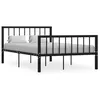 Image de vidaXL Bedframe metaal zwart 120x200 cm284570