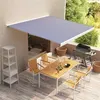 Image de vidaXL Luifel gemotoriseerd 350x250 cm blauw en wit3052656