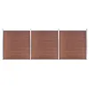 Image de vidaXL Schutting 526x186 cm HKC bruin3053208