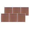 Image de vidaXL Schutting 1045x186 cm HKC bruin3053211