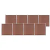 Image de vidaXL Schutting 1391x186 cm HKC bruin3053213