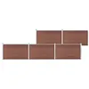 Image de vidaXL Schutting 872x106 cm HKC bruin3053246