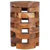 Image de Table de chevet 30x30x45 cm Bois de teck massif