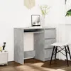 Image de Bureau Gris béton 90x45x76 cm Bois d'ingénierie