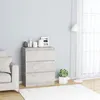 Image de Buffet Gris béton 60x35x76 cm Bois d ingénierie