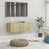 Image de Meuble TV Chêne sonoma 80x30x30 cm Bois d'ingénierie
