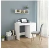 Image de Bureau blanc 100x50x76 cm aggloméré
