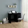 Image de Bureau Noir 100x50x76 cm Bois d'ingénierie