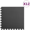 Image de Tapis de sol 12 pcs 4,32  Mousse EVA Noir