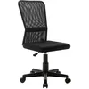 Image de Chaise de bureau Noir 44x52x100 cm Tissu en maille