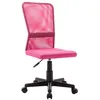 Image de vidaXL Chaise de bureau Rose 44x52x100 cm Tissu en maille289513