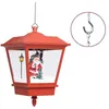 Image de vidaXL Lampe suspendue de Noël lumière LED Père Noël Rouge 27x27x45 cm