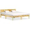 Image de vidaXL Bedframe massief gerecycled hout 180x200 cm288438