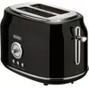 Image de Grille Pain Bourgini Retro 23148001 850W 2 Fentes Thermostat Réglable Acier Inoxydable Noir