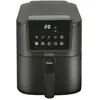 Image de Bourgini SlimFit Airfryer Pure XL - DHTELIM FRICE - 5 Litres - 1500W - PFAS VRIJ (18,4170.00.00), Friteuse, Noir