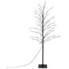 Image de ECD Germany Arbre à LED 150 cm avec 360 LEDs Blanc Chaud, Arbre Lumineux avec Minuterie,