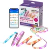 Image de WiZ, Bande LED, RGBIC LED strip 10m (5+5) Type-C (Blanc, Multicolore, RGBIC, 1000 cm, Intérieur)