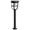 Image de Philips LED 8720169267213 Radii Lampadaire d'extérieur solaire avec détecteur de mouvements LED 1.3 W noir