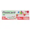 Image de Fluocaril Kids Dentifrice Fraise 2 x 75 ml