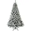 Image de Everlands, Sapin de Noël, Arbre de Noël Monarca vert PVC Métal enneigé Ø 116 x 180 cm (180 cm)