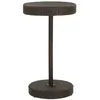 Image de Table de jardin Marron 60,5x106 cm Résine tressée
