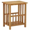 Image de vidaXL Bijzettafel 45x35x55 cm massief eikenhout289183